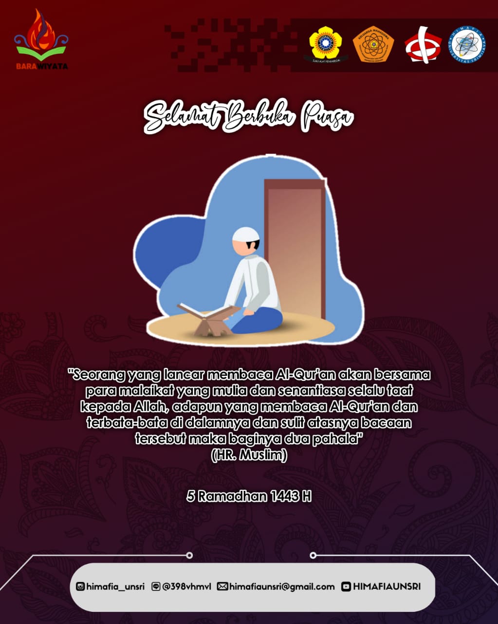 [SELAMAT BERBUKA PUASA BULAN RAMADHAN 1443 H]